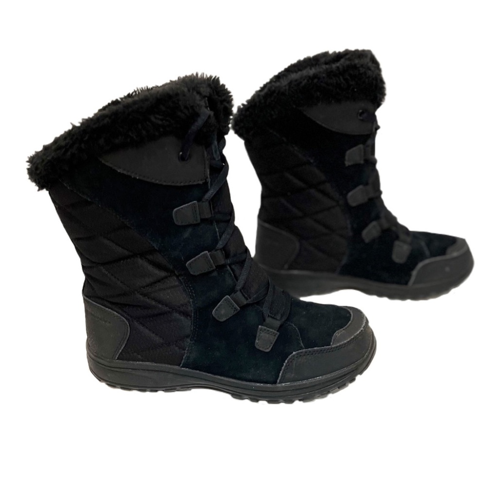 Columbia Black Ice Maiden II Boots, Sz 7